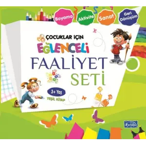 Eğlenceli Faaliyet Seti - Yeşil  - 3+ Yaş
