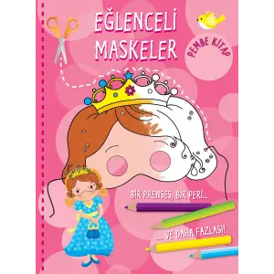 Eğlenceli Maskeler (Pembe )