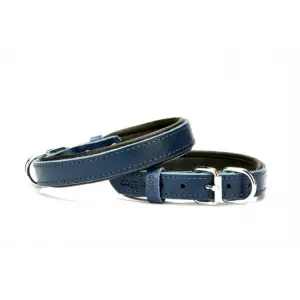 El Yapımı Konforlu Deri Köpek Tasması 2x30-35 cm Mi