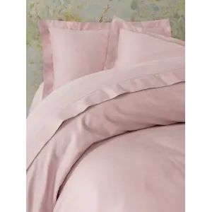Elegant Pudra Çift Kişilik Saten Nev Takımı