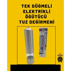 Elektrikli Baharat Öğütme Cihazı Ergonomik Şeffaf Gövde