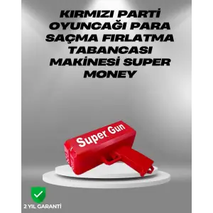 Elektrikli Money Gun Oyuncak Parti Tabancası