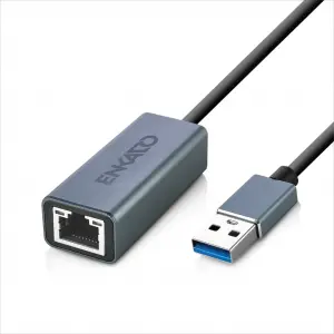 ENKADO EKD-TP44, USB to RJ45, Metal, Ethernet Kartı