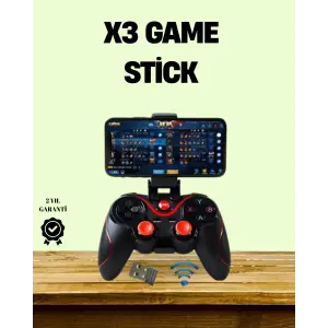 Ergonomik Tasarımlı Şarjlı Kablosuz Gamepad