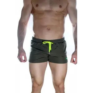 Erkek Yeşil Mini Mayo Short