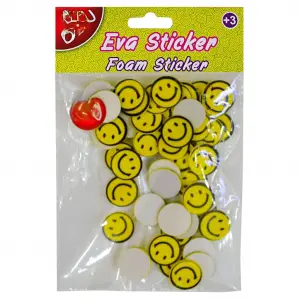 Eva Sticker Gülen Yüz Küçük