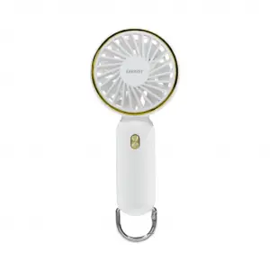 EVEREST EFN11, BEYAZ, 3 Kademeli Hız, Elde Kullanım, Dahili 900mAh Bataryalı, Type-C Şarj Girişli, Vantilatör