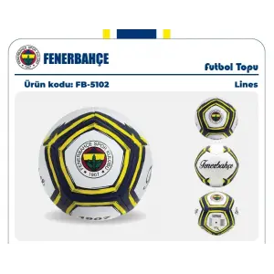 FB-5102 FENERBAHÇE FUTBOL TOPU LİNES-CNT