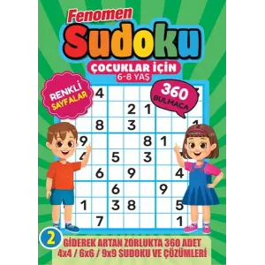 Fenomen Çuklar İçin Sudoku 6-8 Yaş -2