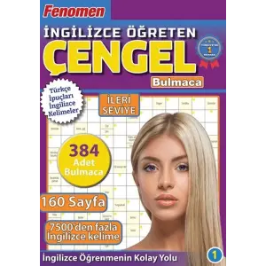Fenomen İngilizce Öğreten Çengel Bulmaca İleri Seviye