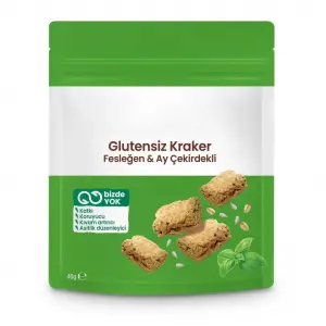 Fesleğenli Ayçekirdekli Kraker 40 Gr