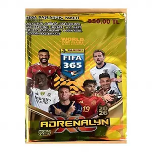 FIFA 365 2026 Adrenalyn Kart Mega Başlangıç Paketi