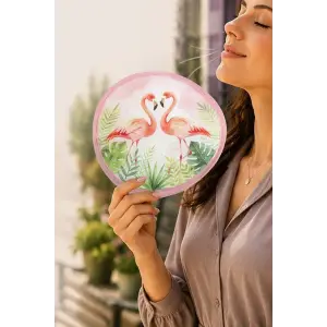 Flamingo Kore Yelpaze 20 cm