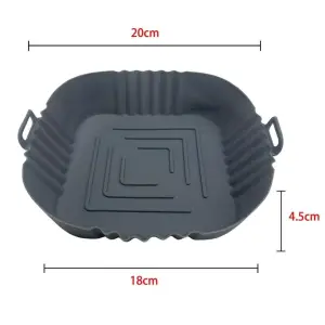 Fritöz Afryer Ve Fırın  Pişirme Matı 20 Cm kare