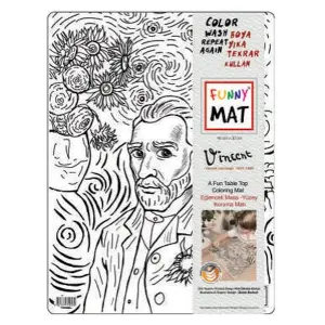 Funny Mat - Vıncent Van Gogh 30 X 40 Cm