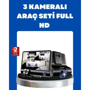 G-Sensör, Park Modu ve Döngüsel Kayıt Destekli Araç DVR