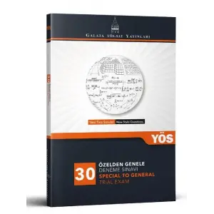 Galata YÖS-SAT Özelden Genele Deneme Sını