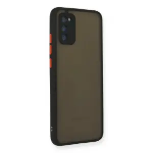 Galaxy A02s Kılıf Montreal  Kapak - Siyah
