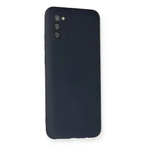 Galaxy A02s Kılıf Nano İçi Kadife  - Lacivert