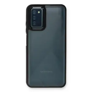 Galaxy A03s Kılıf Dora Kapak - Siyah