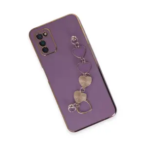 Galaxy A03s Kılıf Esila  - Mor