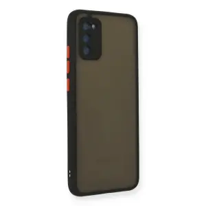 Galaxy A03s Kılıf Montreal  Kapak - Siyah