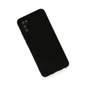 Galaxy A03s Kılıf Nano İçi Kadife  - Siyah