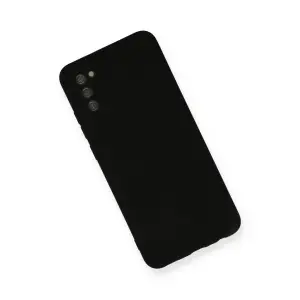 Galaxy A03s Kılıf Nano İçi Kadife  - Siyah