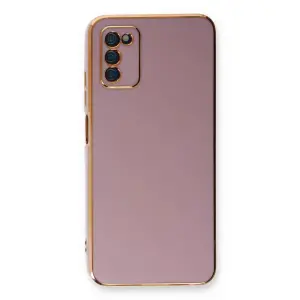 Galaxy A03s Kılıf Volet  - Mor
