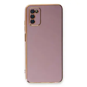 Galaxy A03s Kılıf Volet  - Mor