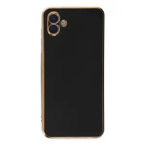 Galaxy A04 Kılıf Volet  - Siyah