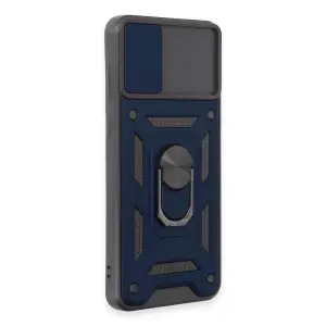 Galaxy A04e Kılıf Pars Lens Yüzüklü  - Lacivert