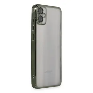Galaxy A05 Kılıf  Lensli  - Yeşil