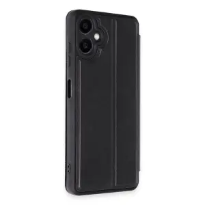 Galaxy A07 4g Flip Cover - Siyah