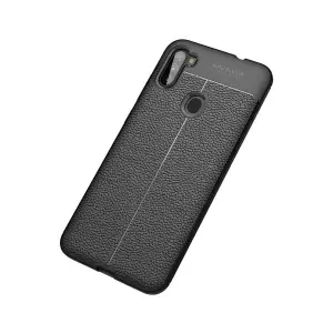 Galaxy A11 Kılıf Auto Fus Kapak - Siyah