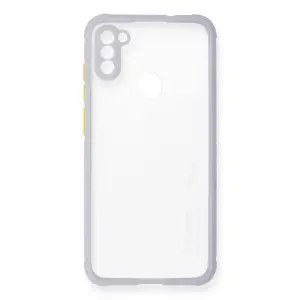 Galaxy A11 Kılıf Miami Şeffaf  - Lila