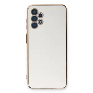 Galaxy A13 4g Kılıf Volet  - Beyaz