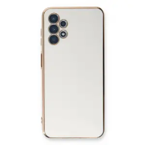 Galaxy A13 4g Kılıf Volet  - Beyaz