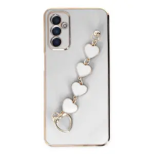 Galaxy A14 4g Kılıf Esila  - Beyaz
