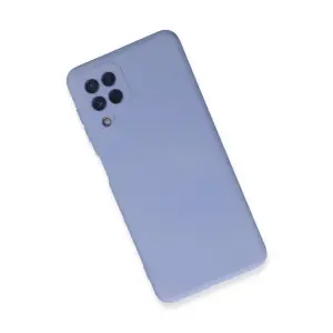 Galaxy A22 Kılıf Nano İçi Kadife  - Lila