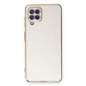 Galaxy A22 Kılıf Volet  - Beyaz