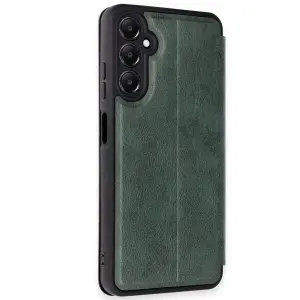 Galaxy A35 5g Kılıf Flip Cover - Koyu Yeşil