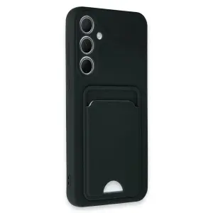 Galaxy A35 5g Kılıf Kelvin Kartvizitli  - Siyah