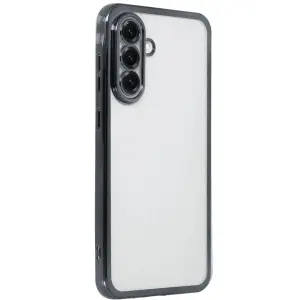 Galaxy A56 Kılıf  Lensli  - Siyah