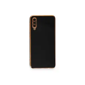 Galaxy A70 Kılıf Volet  - Siyah