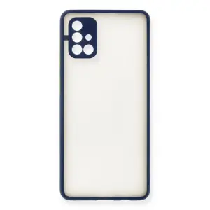 Galaxy A71 Kılıf Montreal  Kapak - Lacivert