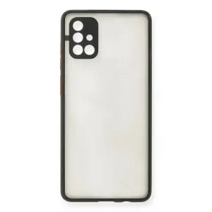 Galaxy A71 Kılıf Montreal  Kapak - Siyah