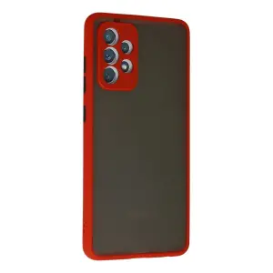 Galaxy A72 Kılıf Montreal  Kapak - Kırmızı