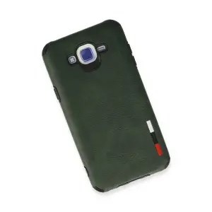 Galaxy J7 Kılıf Loop Deri  - Yeşil
