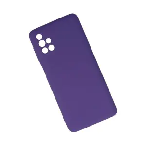 Galaxy M51 Kılıf Nano İçi Kadife  - Mor